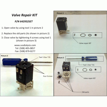 P/N 642952SET VALVE ...
